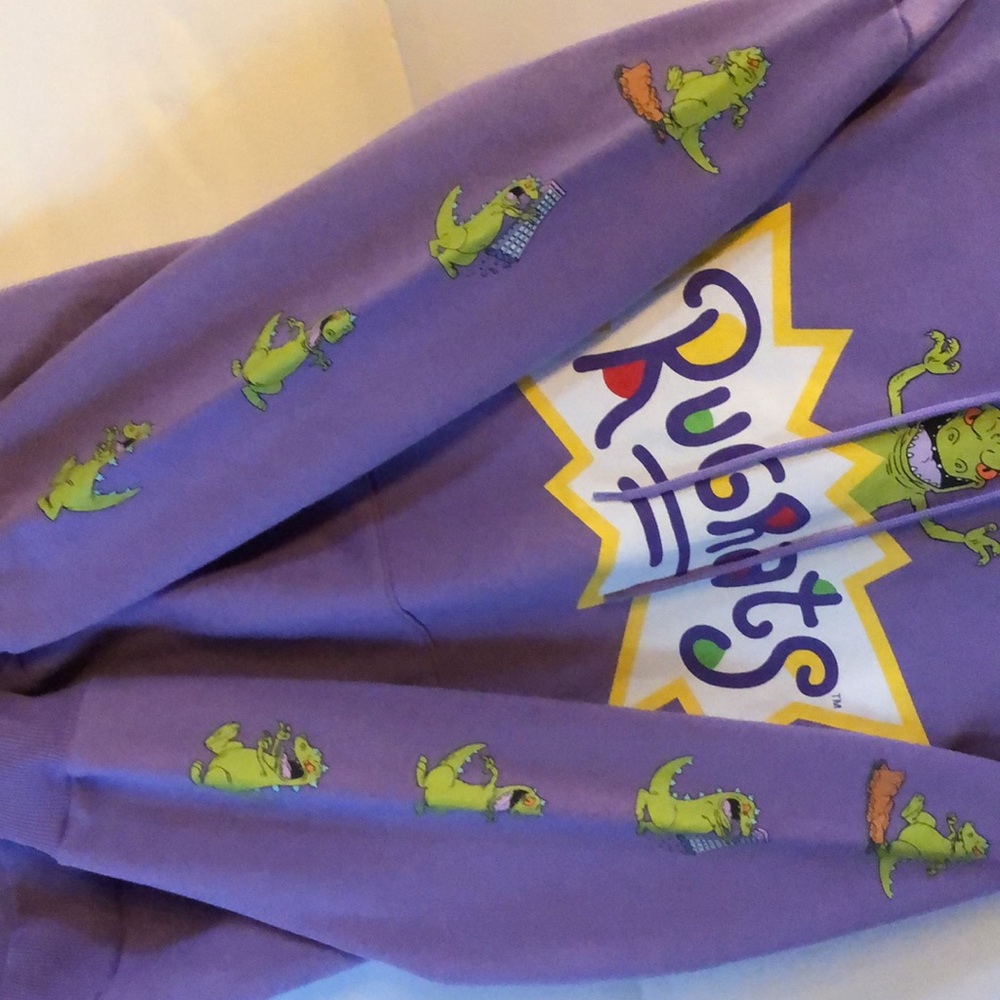 NICKELODEON PURPLE RUGRATS HOODIE - Picture 5 of 7
